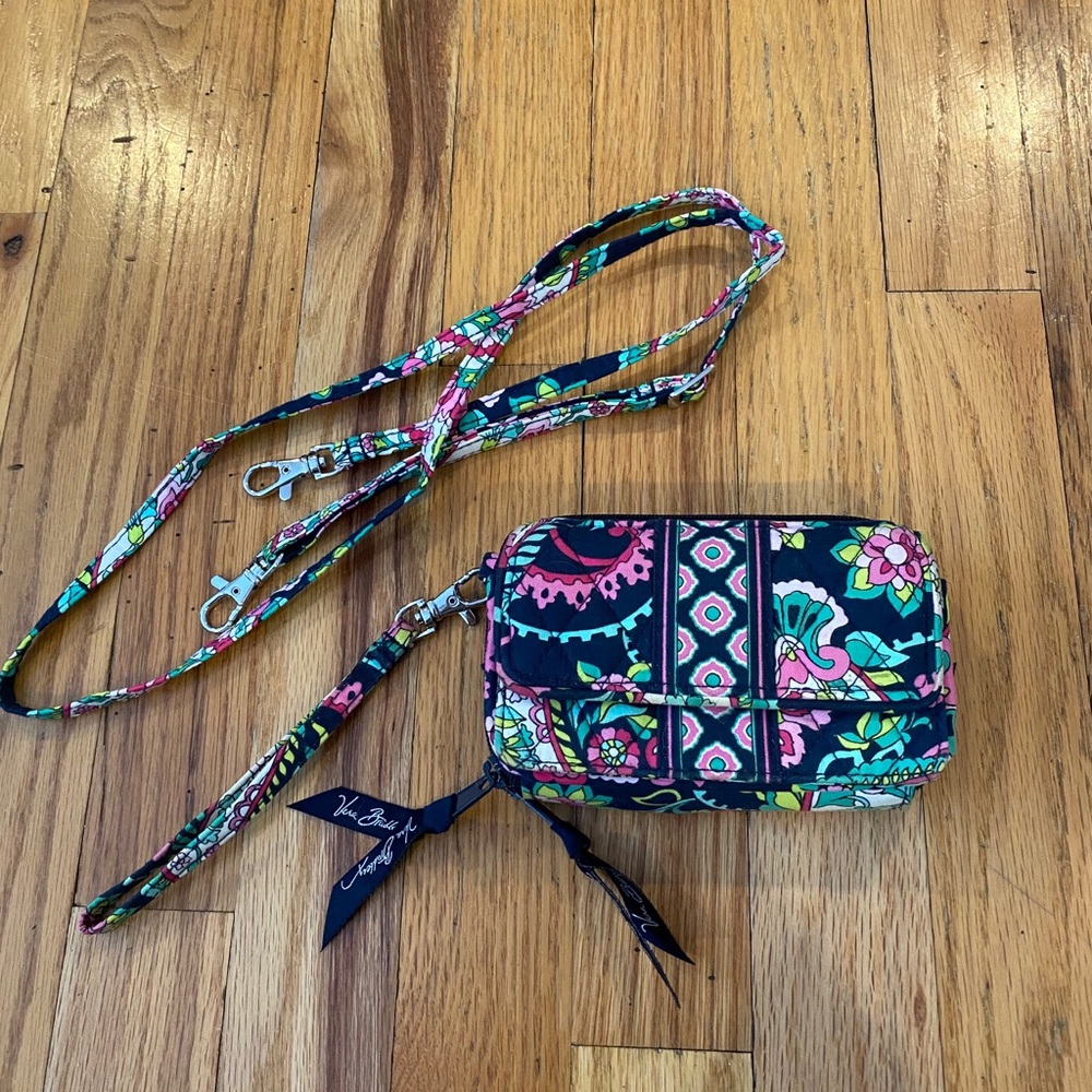 Vera Bradley All in One Crossbody in Petal Paisley